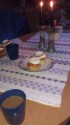Nybakade semlor - gjorda på dinkelmjöl, falsk mandelmassa på mannagryn och laktosfri grädde - så kan även matte äta dom Nybakade semlor - gjorda på dinkelmjöl, falsk mandelmassa på mannagryn och laktosfri grädde - så kan även matte äta dom